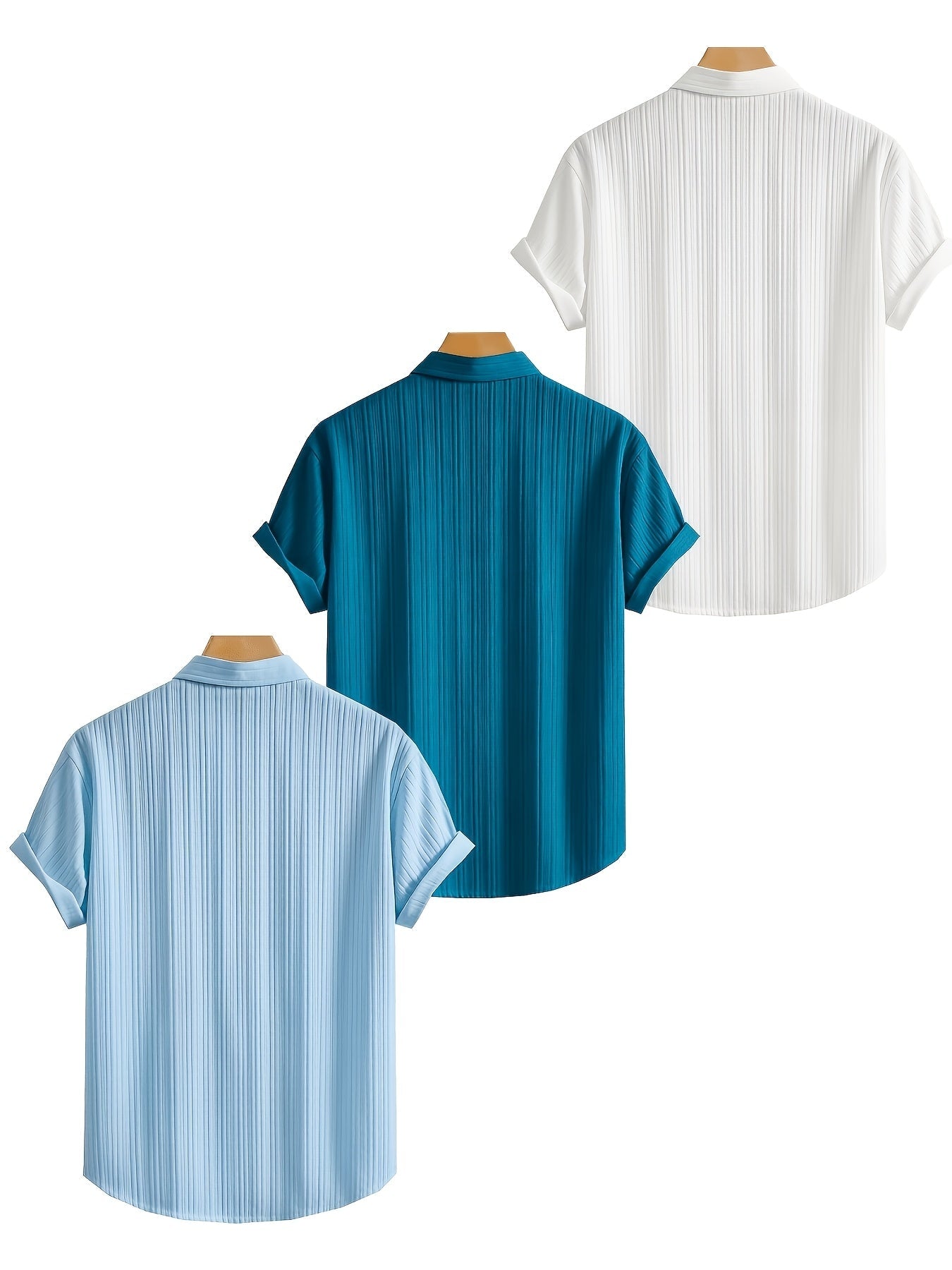 Men's Striped Casual Shirt - Regular Fit