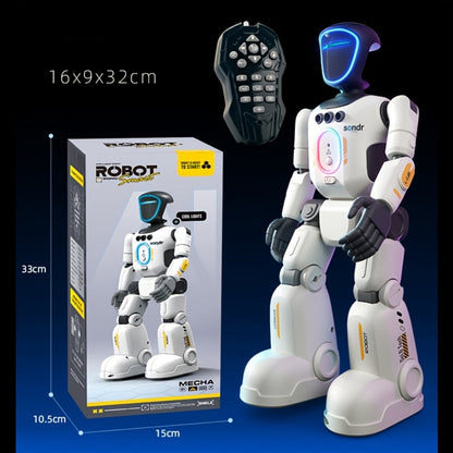 Smart Humanoid Robot Toy with Gesture Sensor & Voice Recorder – Advanced Pose-Controlled Joints, Smart Remote Control, Interactive STEM Robot for Kids Teens & Adults, Birthday Christmas Gift
