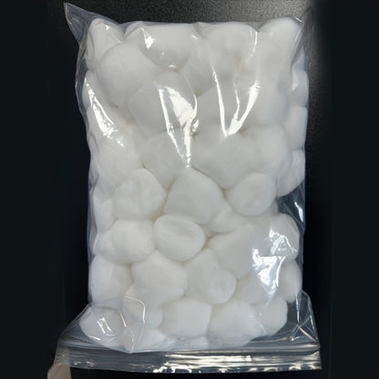 Cotton Balls 500 Count Super Jumbo Soft 100% Absorbent Premium Unscented - Makeup Removal Toner Skincare Nail Care Wound Cleaning for Sensitive Skin All Skin Types Pack of 5