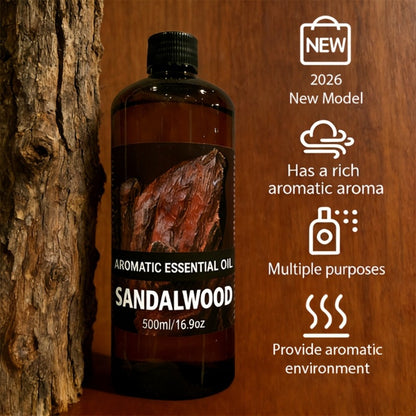 Premium Aromatic Oil Rose White Peach Ocean Sandalwood Woody Cologne Long-Lasting Fragrance for Diffuser Air Purifier Bedroom Living Room Car Odor Eliminator