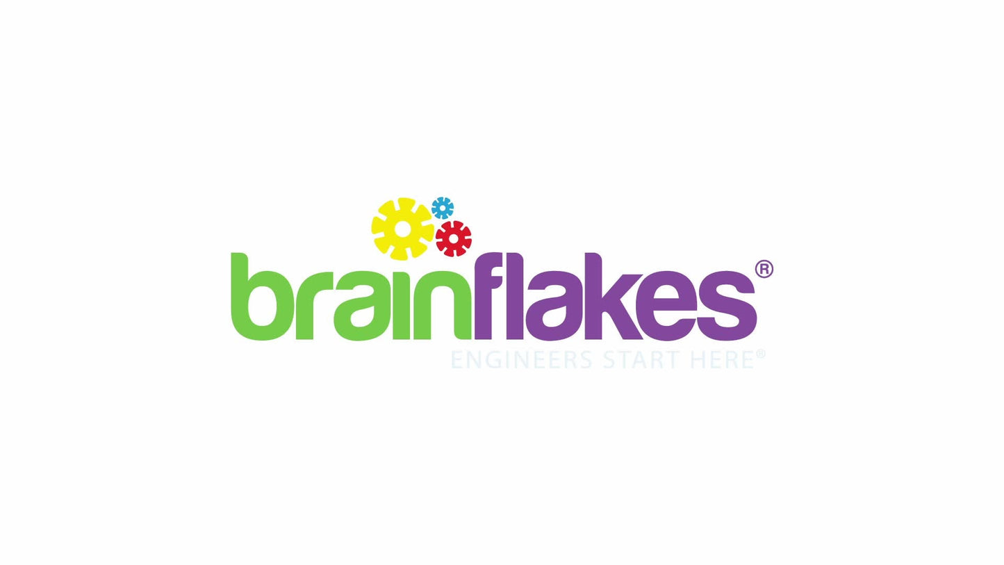 Brain Flakes Interlocking Disc Building Set 500 Pcs – STEM Construction Toy Kids Ages 3+ Creative Disc Blocks Storage Jar BPA-Free Safe Educational Birthday Christmas Gift Boys Girls
