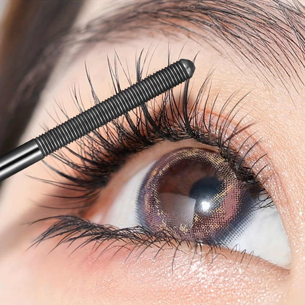 Mascara Primer Waterproof 24-Hour — Smudge-Proof Volumizing Eyelash Primer with Spiral Brush for Curling & Lengthening, Long-Lasting All-Day Eye Makeup for Women