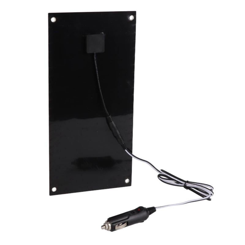 Self-Charging Solar Bundle, High Output Mono Panel, Trailer RV Gear, Plug & Play System, Outdoor Backup Power