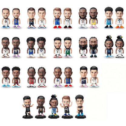 NBA Ballers Mystery Capsule Figurine Series 1 by ZURU – Surprise Unboxing Mini NBA Player Collectible Toy for Boys, Sports Fans & Collectors, Random Basketball Figure Blind Box Gift