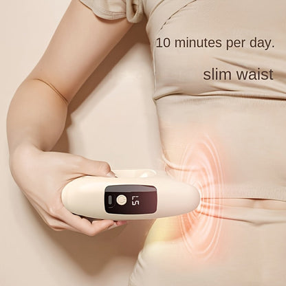 Massage Ring 5-Speed Fascia Massager for Neck Waist Back Full Body Fat Burning Relaxation Fitness
