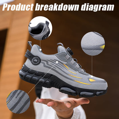 Men's Work & Safety Boots - Steel Toe Protection & Puncture Resistant 699621