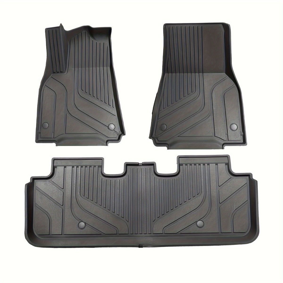 3pcs for Model Y 2020-2024, Front and Rear Floor Mats and Trunk Mat, Made of TPE Material, All-weather Protection, Specially Designed for 5 Seats