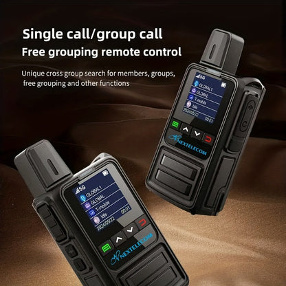 5G Long Range Two-Way Radio Model 360, 5000 Miles, 2pcs+SIM