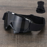 Black frame with gray lenses and headband