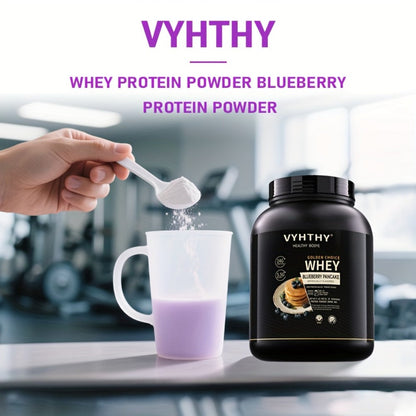 Whey Protein Powder Isolated & Hydrolyzed Blend with BCAAs – Low Carb Sports Nutrition Shake for Women, Strawberry Blueberry Vanilla Flavors