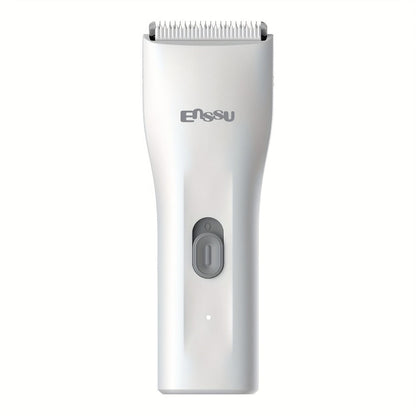 Ceramic Blade IPX7 Waterproof Ball Trimmer for Men Replaceable Head Electric Groin Pubic Body Hair Shaver LED Battery Display Safe Gentle Grooming Sensitive Areas Black Blue White