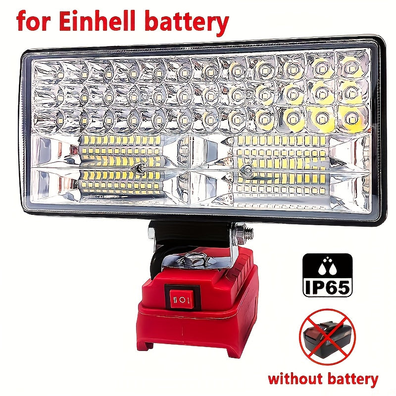 LED Work Light Work Lamp for Power X Change Series 18V Lithium Battery, 2 USB Charging Ports, Dual Brightness Level, Compatible with Outdoor, Camping, Car Repairing, Emergency And Job Site Lighting (Without Battery)