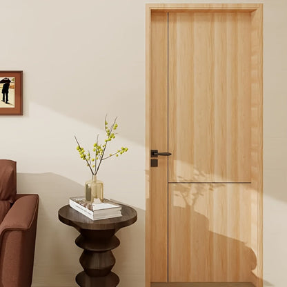 Wood Grain Door Sticker Self-Adhesive Removable Peel & Stick Door Wrap Film Waterproof Vinyl Decal for Interior Door Renovation Home Decor Room Makeover Easy Install