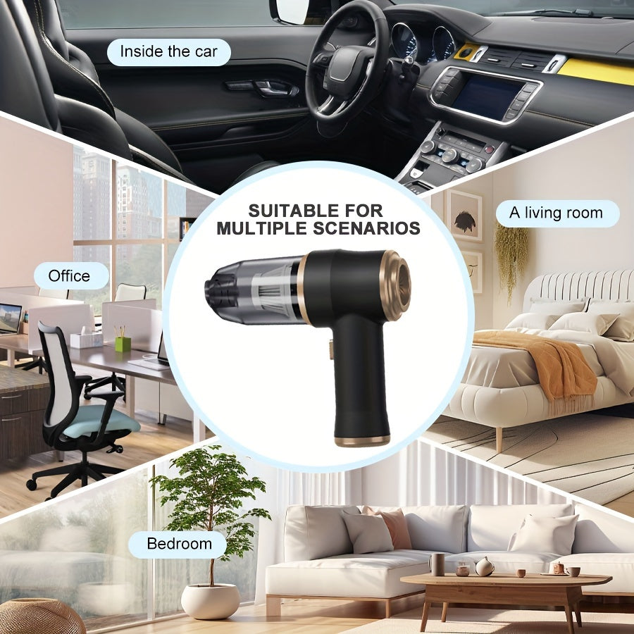 1pc Vacuum Cleaner 6000PA Wireless Handheld Vacuum Cleaner Home Appliances Car Vacuum Cleaner Wireless Handheld Car Vacuum Cleaner Vacuum And Blowing 2IN1 Portable Powerful Vacuum Cleaner Vacuum Cleaner Accessories Cleaning Accessories Small Applian