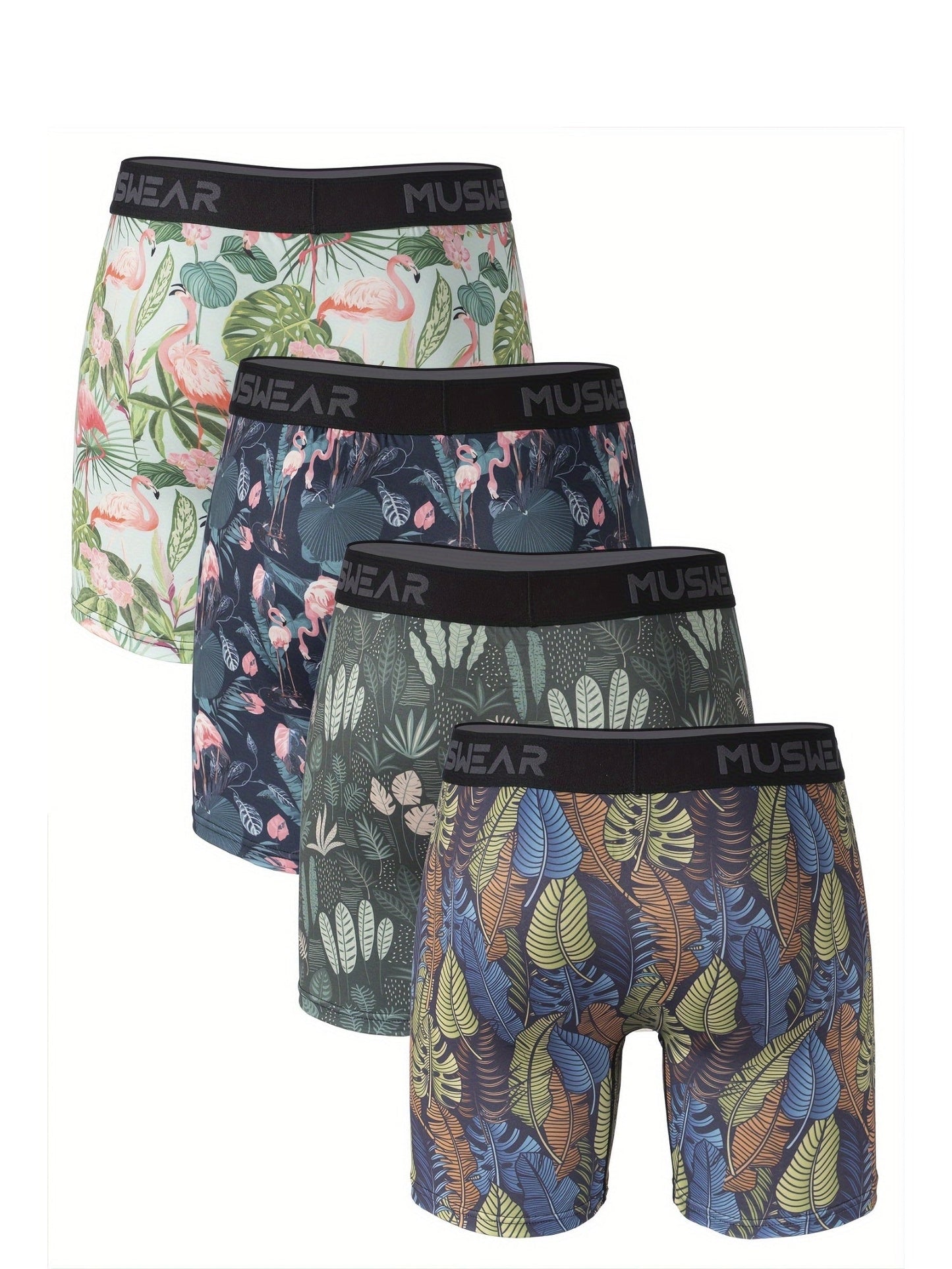 Men's Boxer Briefs - Moisture Wicking