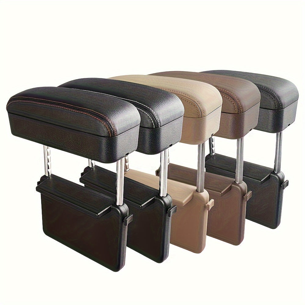 New Universal Car Armrest Box Elbow Support Adjustable Car Center Console Arm Rest Car Styling Auto Seat Gap Organizer Arm Rest