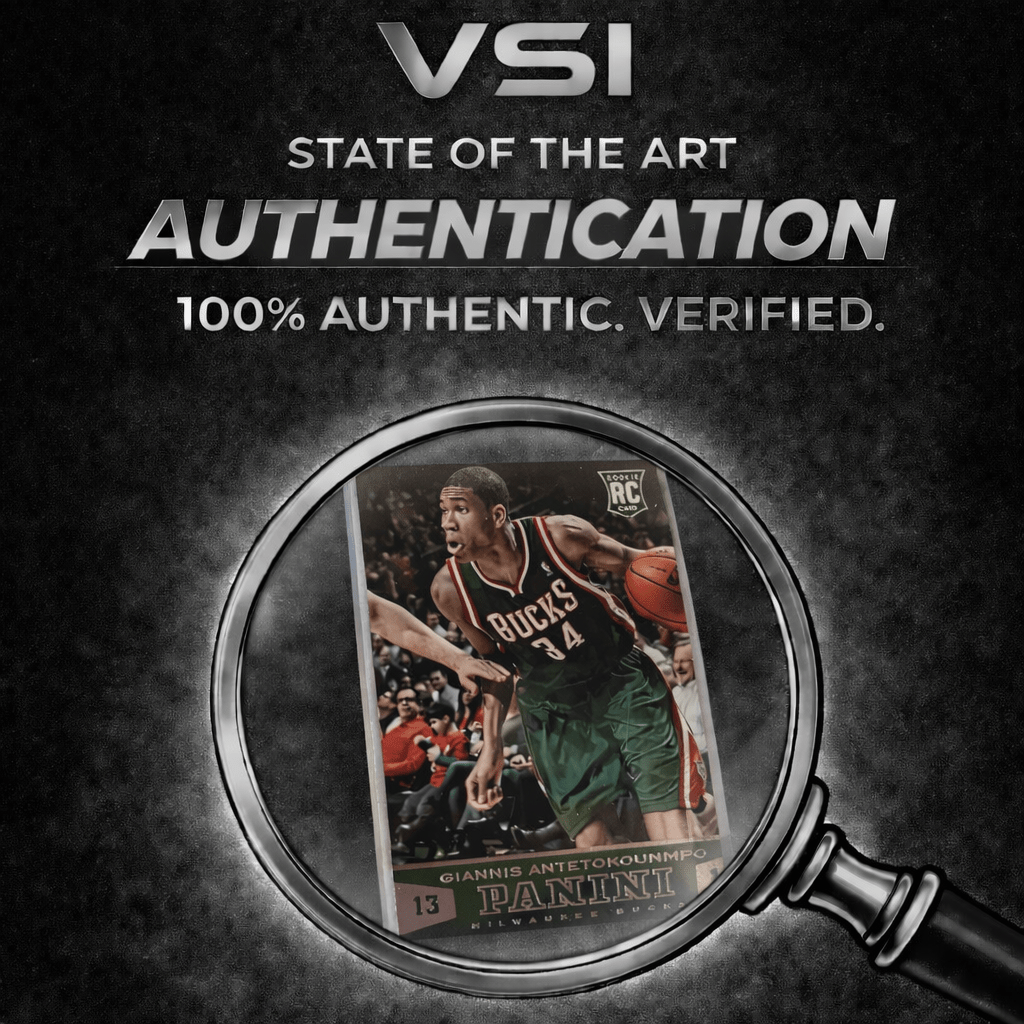 Basketball Random Card in Vanity Slab Display – Mystery Collectible with Rookies, Stars, Inserts & Signature-Style Cards | Panini & Topps | Premium Gift for Basketball Fans & Collectors