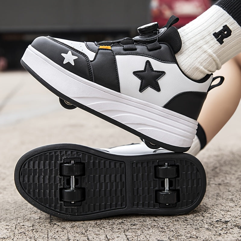Boys Roller Shoes - Breathable Mesh 537893
