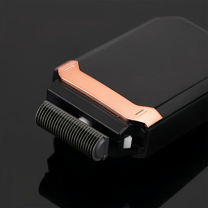 Electric Foil Shaver for Men USB Rechargeable Portable Razor with Built-In Sideburn Trimmer — Reciprocating Cordless Grooming Kit for Home & Travel, Close Shave for Sensitive Skin, Long Battery Life