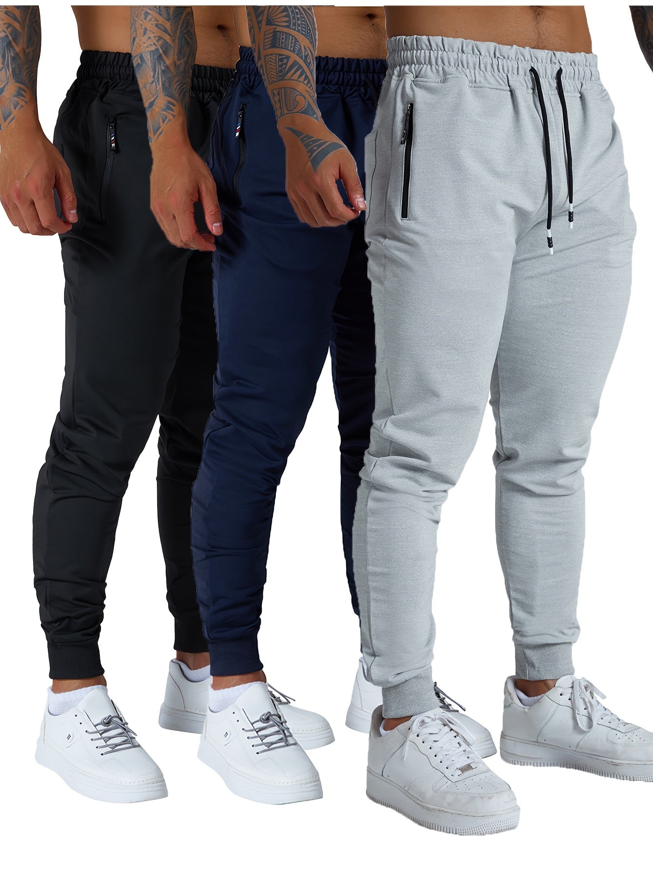 Men's Jogger Pants - Slim Fit With Pockets