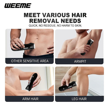 Body Hair Trimmer for Men & Women – Professional Electric Bikini Trimmer, Multi-Functional Hair Removal Device for Shaving & Grooming, Christmas Gift Set