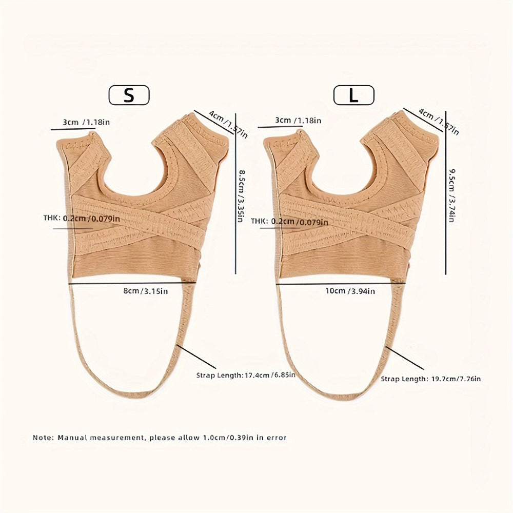 Bunion Corrector Toe Separator Splint Brace – Adjustable Big Toe Straightener for Women & Men, Day & Night Wear, Left & Right Foot