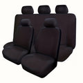 Car Seat Covers for Five Passengers, Made of Breathable Fabric, Suitable for All Seasons, Durable, And Compatible with Most Five-Seater Vehicles Available