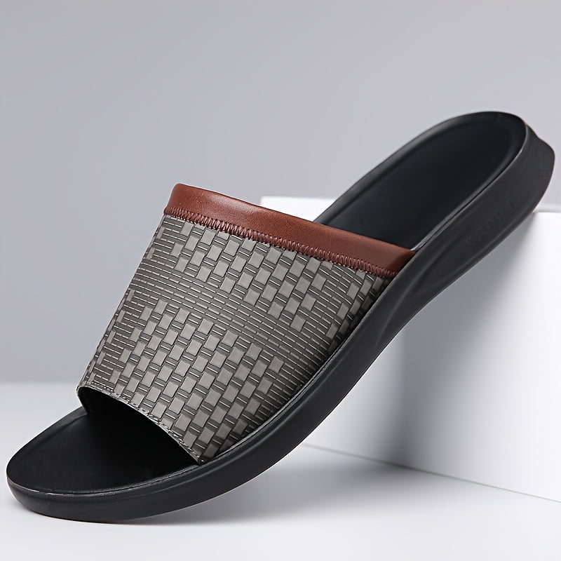 Men's Slippers - Breathable Mesh Non-Slip Sole for Outdoor & Travel 850725