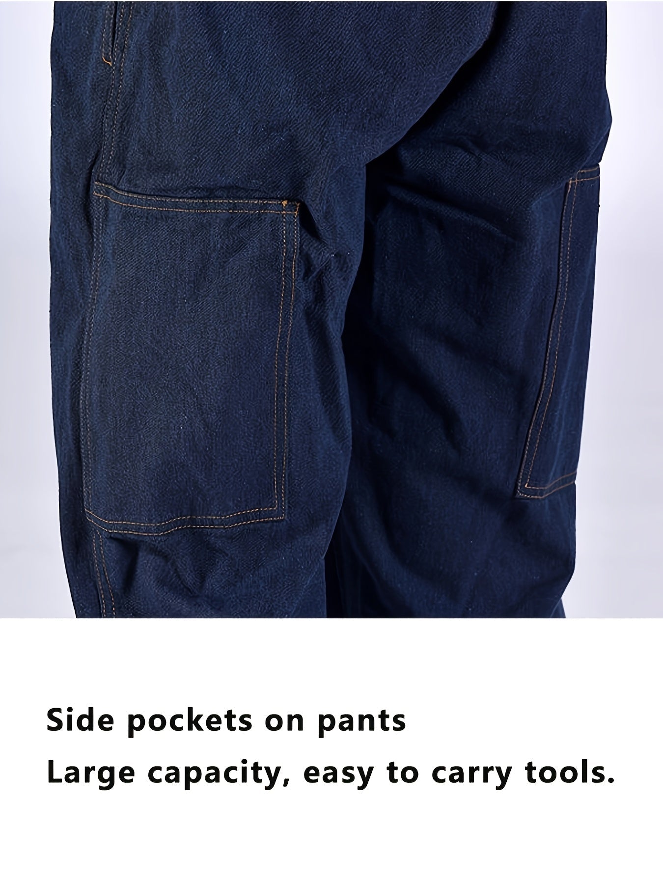 Unisex Work Coveralls - Multi-Pocket Utility Design