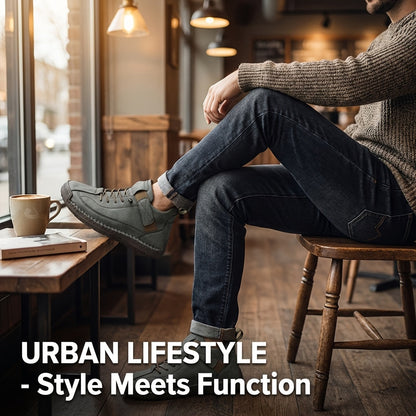 Men's Walking Shoes - Non-Slip Sole Platform Sole for Outdoor & Travel 023781