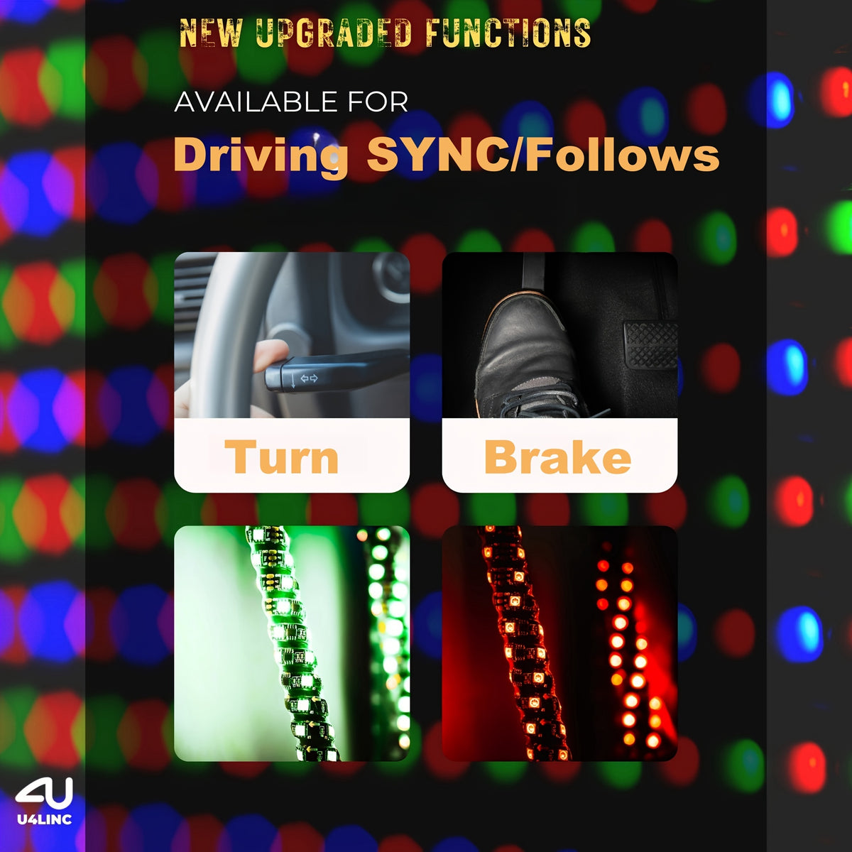 1 Pair (2pcs) 1ft/2ft/3ft/4ft Brighter RGB LED Whip Lights Flag Pole Remote And APP Control Color Changing Lamp Spiral RGB Music Chasing/Dancing Neon Light Whips for UTV ATV RZR SXS Side By Side Dune Buggy Offroad Truck (w/o Spring Base)