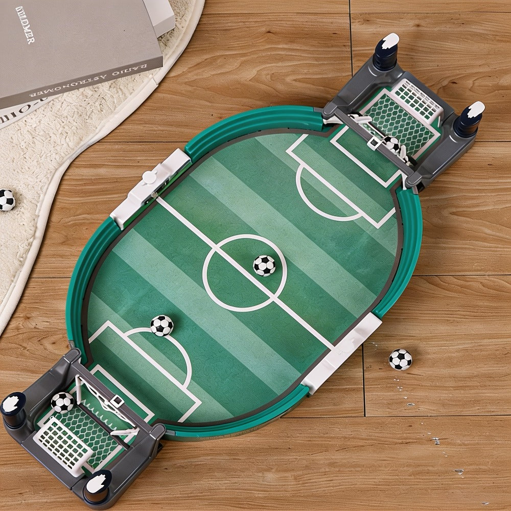 Tabletop Soccer Game for Kids – Portable 2 Player Football Board Game, Parent-Child Competitive Table Football Toy, Durable PP Material, Indoor Family Party Game, Birthday Christmas Thanksgiving Gift