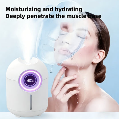 Aroma Humidifier Set of 3 with Soft LED Night Light | Quiet Mini Humidifier Pack, Adjustable Mist, Room Air Freshener for Bedroom, Living Room & Office | Holiday Gift Set White & Green