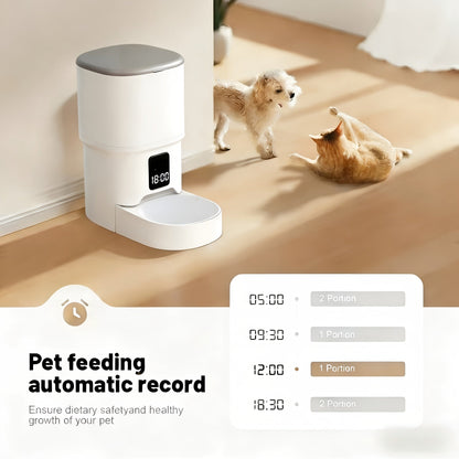 Automatic Pet Feeder – Smart WiFi App Control Cat & Dog Food Dispenser with USB Power, Scheduled Feeding for Cats & Dogs, 4 Models Available