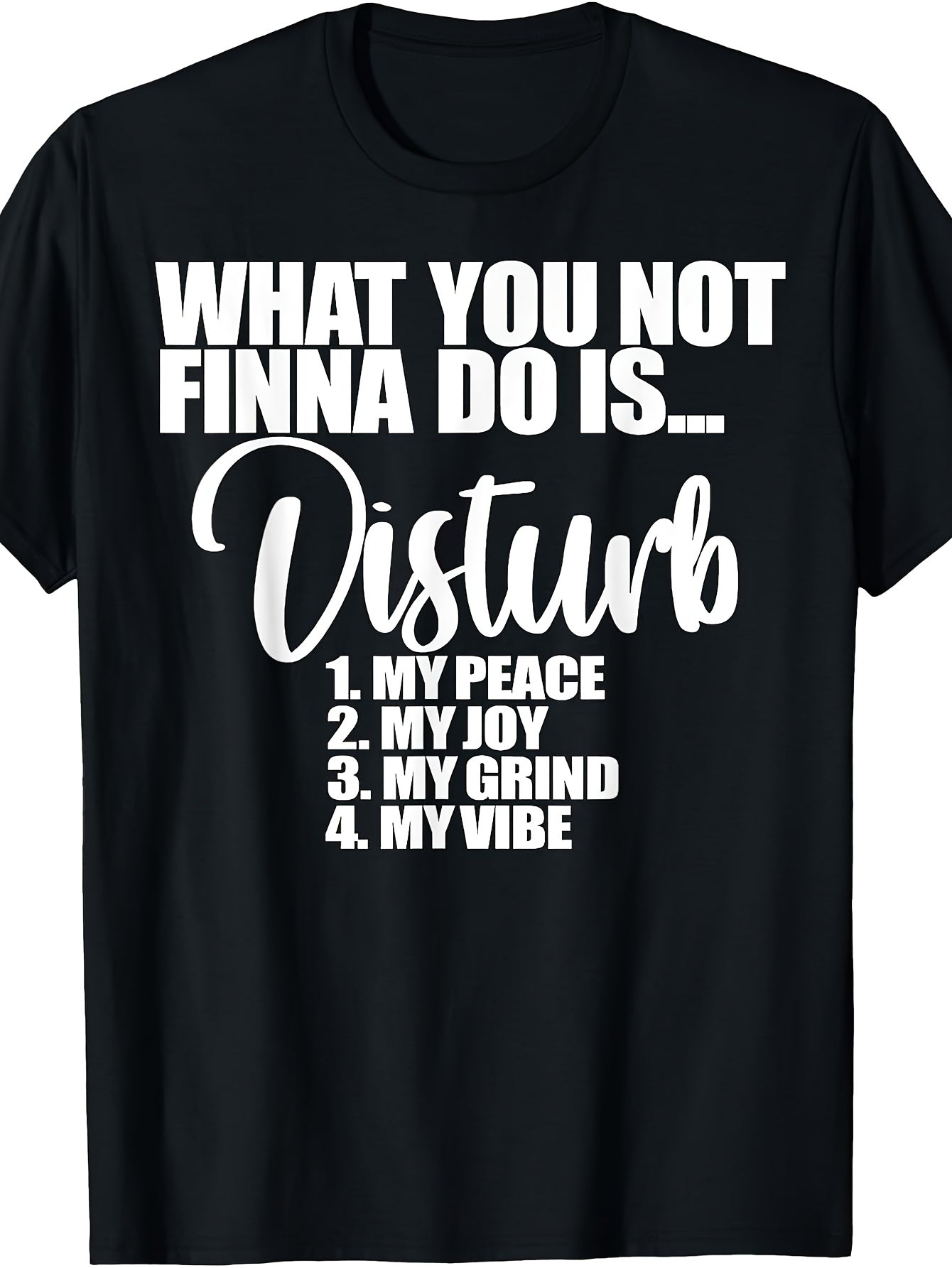 Men's Vintage T-Shirt - Crew Neck Short Sleeve Streetwear Style