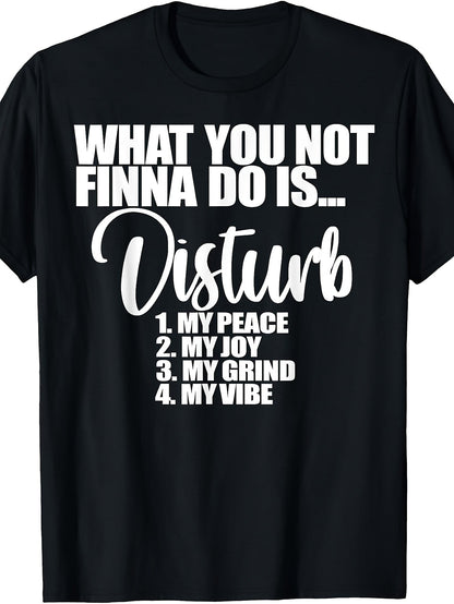 Men's Vintage T-Shirt - Crew Neck Short Sleeve Streetwear Style