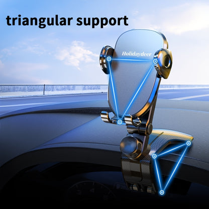 Car Mount 2026 New Model 360-Degree Car Phone Holder, Home and Car Navigation Support Bracket Clip, Multi-functional Car Navigation Mount, Phone Holder, Universal Car Accessories, Christmas, Holiday, New Year Gift