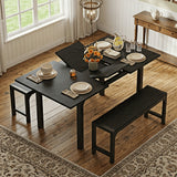 Black - Expandable Table Set
