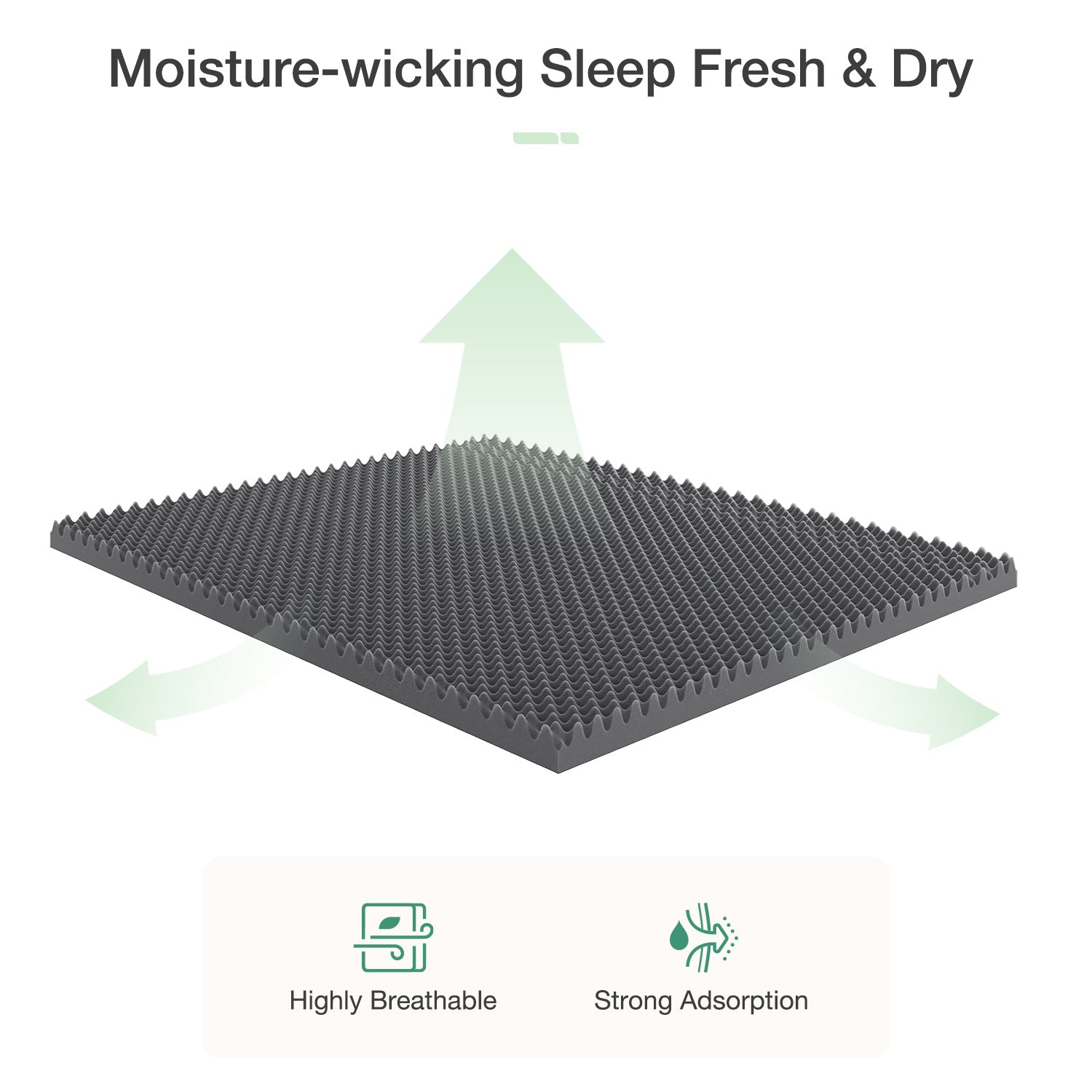 Double-Sided Bamboo Mattress with Memory Foam for Bedroom Comfort and Support detail image - detail view 19
