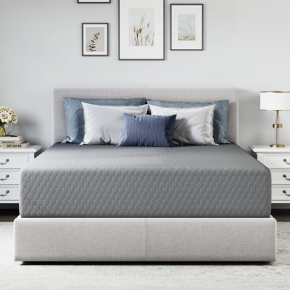 Mattress shown in the Twin, 10 inch option