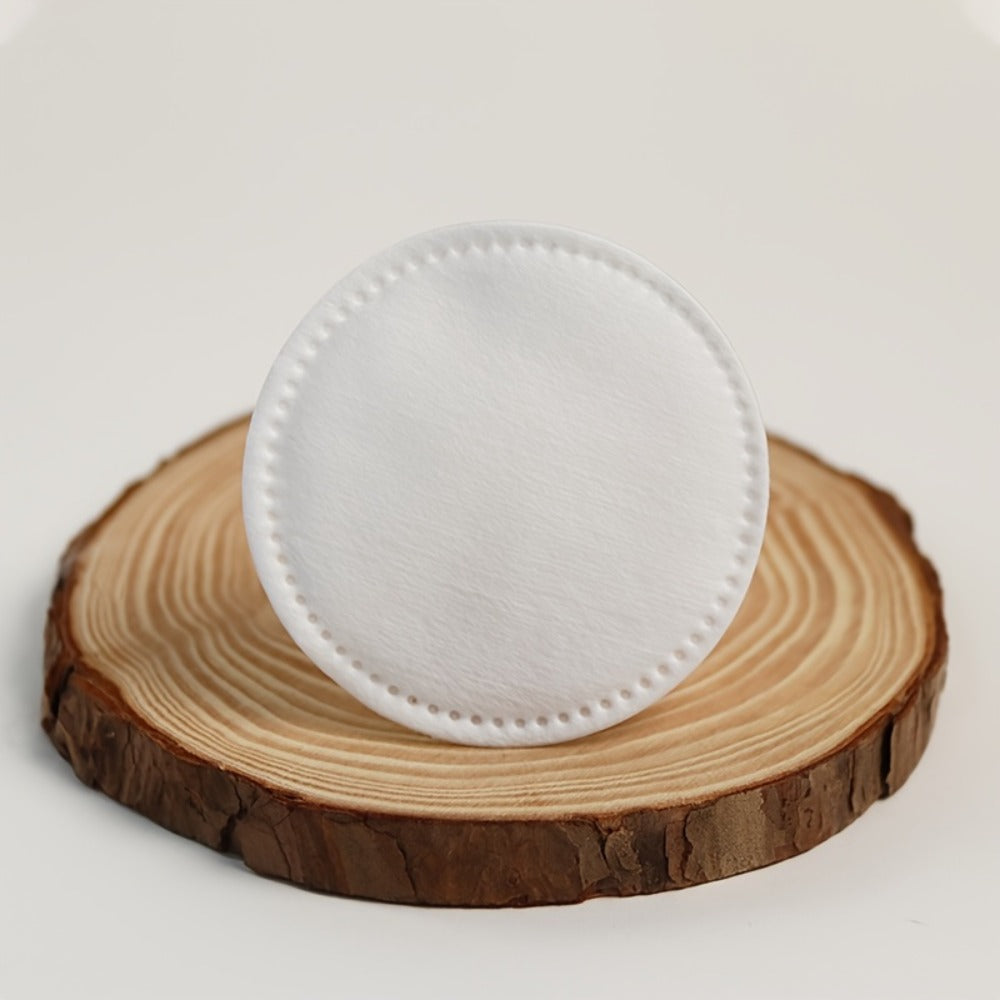 Cotton Makeup Remover Pads Double-Sided 300 or 600 Count — 100% Pure Cotton Thicker Hypoallergenic Lint-Free Rounds for Face Cleansing, Toner, Eye Makeup & Nail Polish Removal | All Skin Types Women