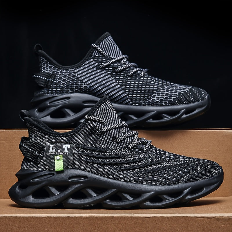 Men's Running Shoes - Breathable Mesh Cushioned Comfort for Outdoor & Travel 971749