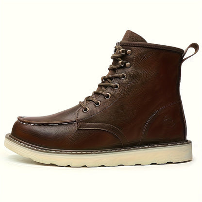 Men's Work & Safety Boots - Puncture Resistant & Non-Slip Sole 061221