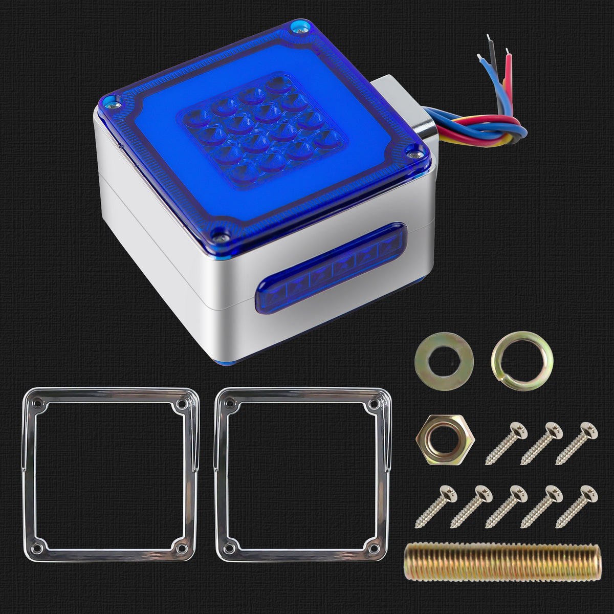 Truck Side Lights, Indicator Lights, Side Lights, LED Lights, Signal Lights, Car Lights, Square Lights