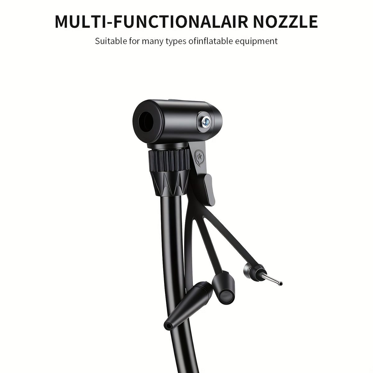 TOSUOD Foot Pump Bicycle Household Universal High Pressure Inflator Electric Battery Car Motorcycle Basketball Portable Inflator Automatic Rebound