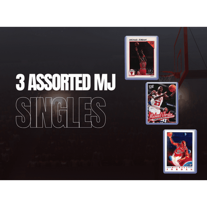 Michael Jordan Basketball Cards Bundle – 3 Assorted MJ Cards Chicago Bulls #23, Near Mint to Mint Condition, Topps Upper Deck Panini, Collector Gift for Jordan & NBA Fans