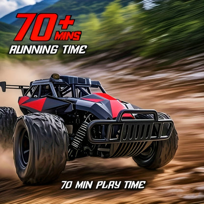 High-Speed RC Off-Road Car 40km/h 4WD All-Terrain Remote Control Climbing Truck with Long-Lasting Battery – Outdoor Racing Vehicle for Boys Kids Teens Ages 8+, Birthday Christmas Gift