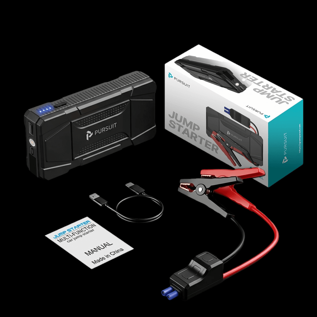 12V Portable Car Jump Starter 800/1000/2000A Peak Battery Booster Jump Box for Car Battery, for 1.59gal Gas & 1.06gal Diesel Cars with Smart Jumper to Prevent Overload Fire, USB Charge Ports & LED Flashlight, 6400mAh Power Bank, Gifts for Driver