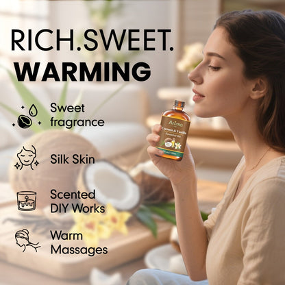 Diffuser Oil 4oz Coconut Vanilla Sweet Orange Pumpkin Pie Peach Hotel Scent for Candle Humidifier Room Diffuser Air Freshener Home Decor Aromatherapy Gift for Women