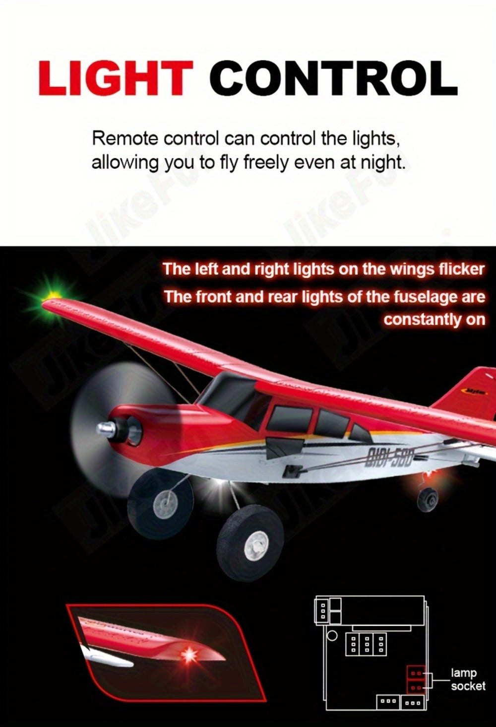 RC Airplane QIDI560 M7 Brushless Fixed Wing – 6-Channel 6-Axis Gyro Remote Control Plane with 3D Stunts, EPP Foam Aircraft, 120M Range, 2 Batteries Included, Gift for Beginners & Hobbyists